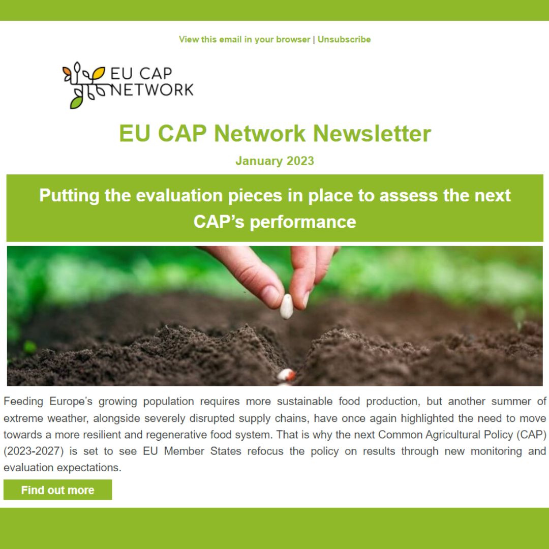 Boletín de EU CAP Network - Enero 2023