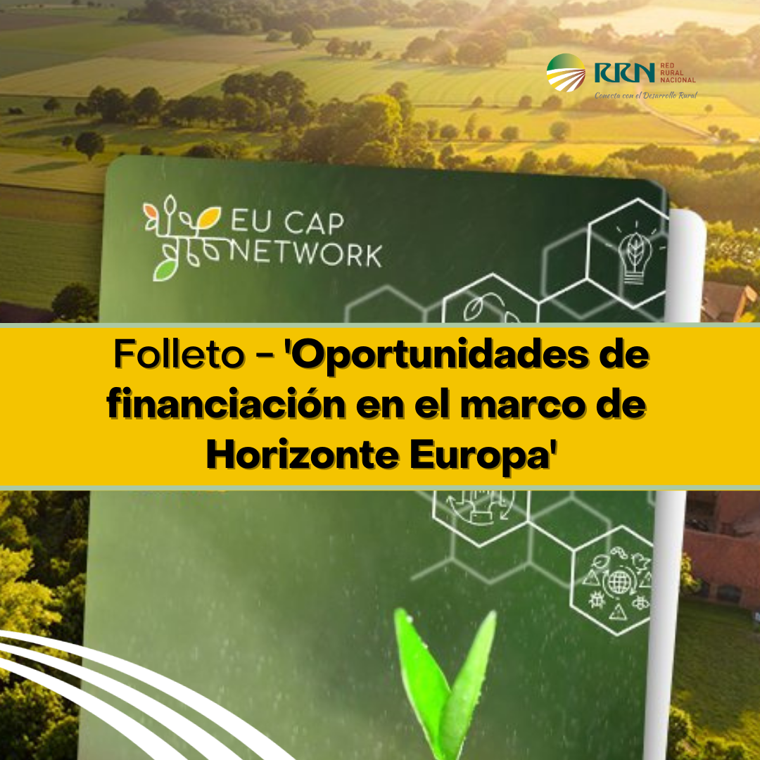 Folleto - 'Oportunidades de financiación en el marco de Horizonte Europa – Convocatorias 2023'
